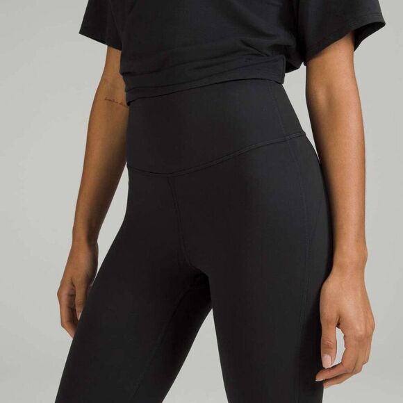 NWT Lululemon Groove Super-High-Rise Flared Pant *Nulu, size 12, Black LW5FG2S - Picture 5 of 16